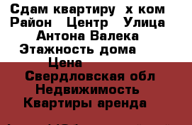 Сдам квартиру 2х ком › Район ­ Центр › Улица ­ Антона Валека › Этажность дома ­ 9 › Цена ­ 20 000 - Свердловская обл. Недвижимость » Квартиры аренда   